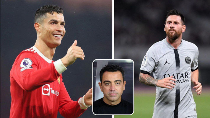 Xavi makes interesting claim on how Cristiano Ronaldo gave Lionel Messi ‘extra push’ to become better player