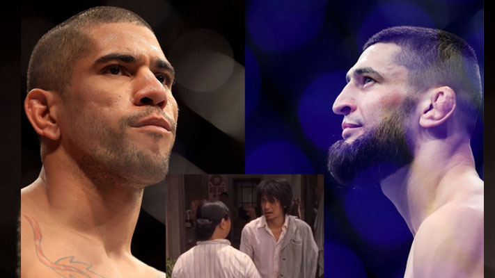Alex Pereira hilariously trolls Khamzat Chimaev using iconic Kung Fu Hustle 'who-to-fight' scene