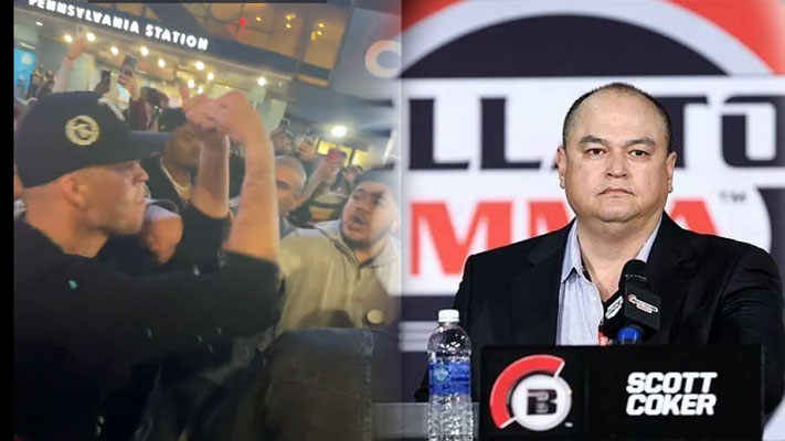 Bellator MMA President Scott Coker talks about Nate Diaz’s recent altercation with Dillon Danis in NYC
