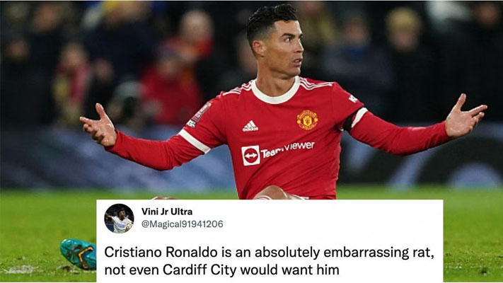 Check out how Cristiano Ronaldo has been ripped to shreds on Twitter after his contract with Manchester United was mutually terminated