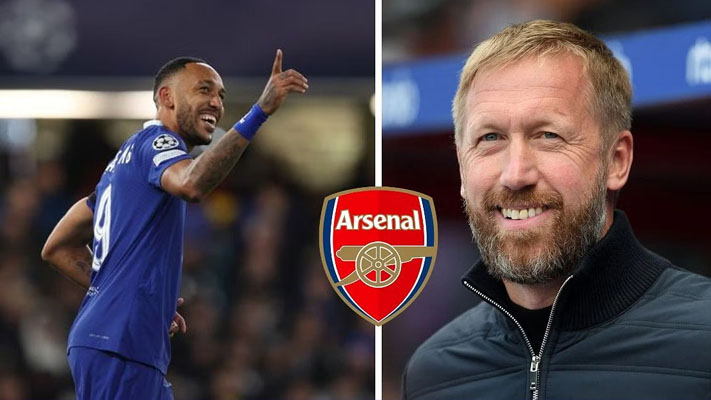 Chelsea boss Graham Potter opens up on how Aubameyang has been feeling ahead of ‘interesting’ Arsenal clash
