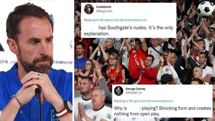 England fans slam Gareth Southgate for naming 23-year-old in line-up for 2022 FIFA World Cup game against Iran