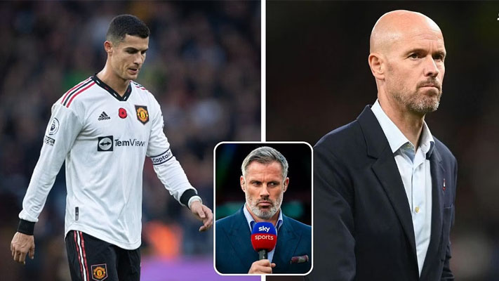 Jamie Carragher explains why the Cristiano Ronaldo saga has strengthened Erik ten Hag’s position at Manchester United