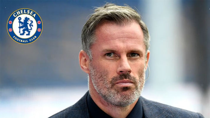 Jamie Carragher took a cheeky dig at Chelsea defender for what he did in 1-0 Arsenal defeat