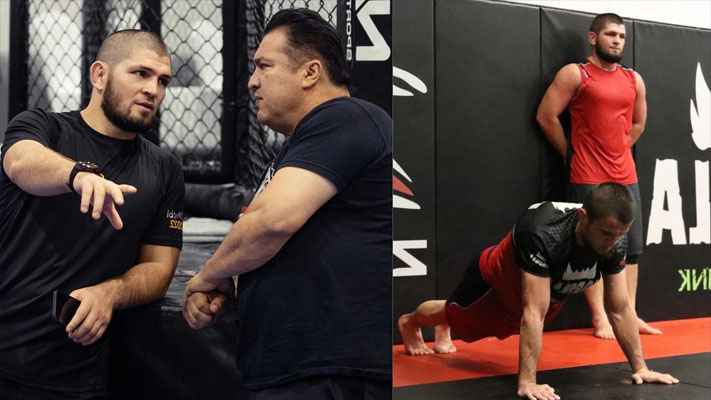 Javier Mendez compares Khabib Nurmagomedov to his late father in terms of coaching style
