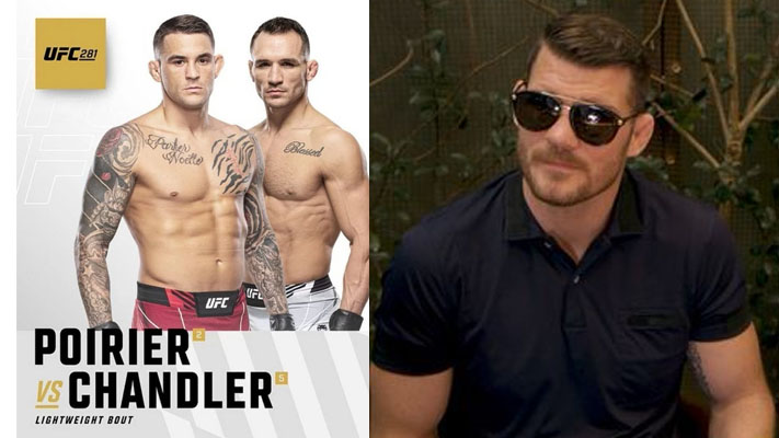 Michael Bisping weighs in on the upcoming fight between Michael Chandler and Dustin Poirier at UFC 281 this weekend