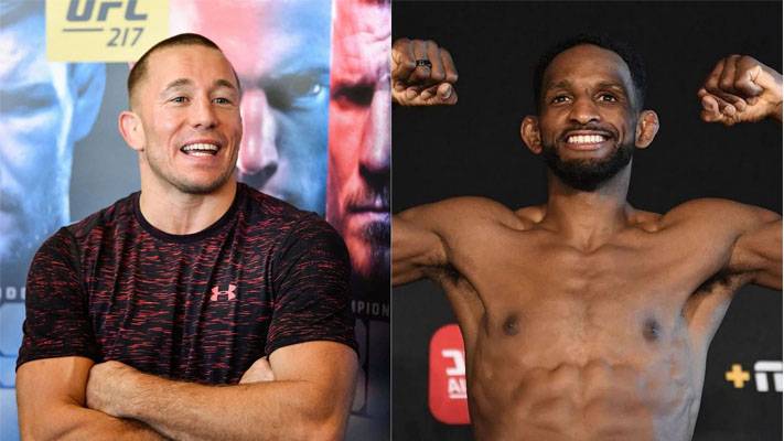 Neil Magny addresses Georges St-Pierre comparisons after setting welterweight wins record after impressive victory at UFC Fight Night on November 5