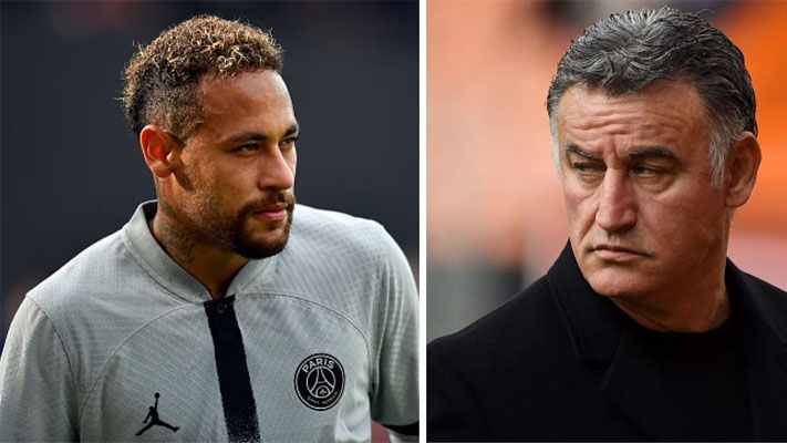 PSG manager Christophe Galtier suggests Neymar is currently playing his best football as a PSG player