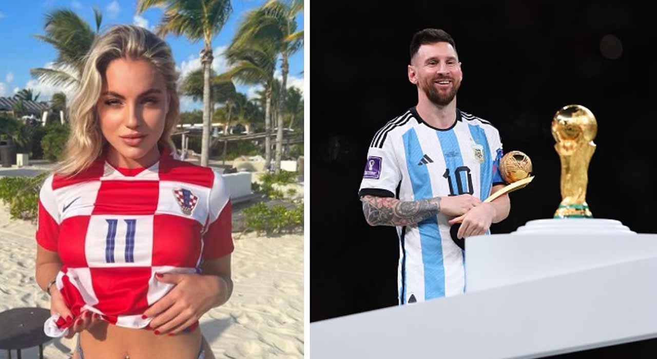 Ana Markovic, often dubbed the world's most beautiful player, has tipped Lionel Messi to win the 2023 Ballon d'Or award