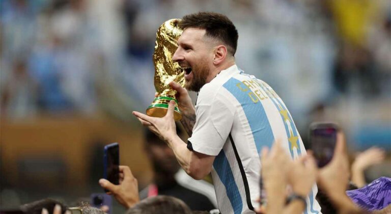 Argentina release emotional Christmas ad showing young boy unboxing the FIFA World Cup trophy