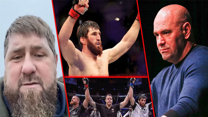 Chechen leader Ramzan Kadyrov called out UFC President Dana White following the split draw in the UFC 282 main event