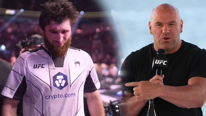 Dana White responded to Magomed Ankalaev's claims after his fight with Jan Blachowicz after UFC 282