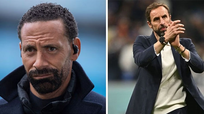 Former Manchester United star Rio Ferdinand pinpoints moment where Gareth Southgate let England down at 2022 FIFA World Cup