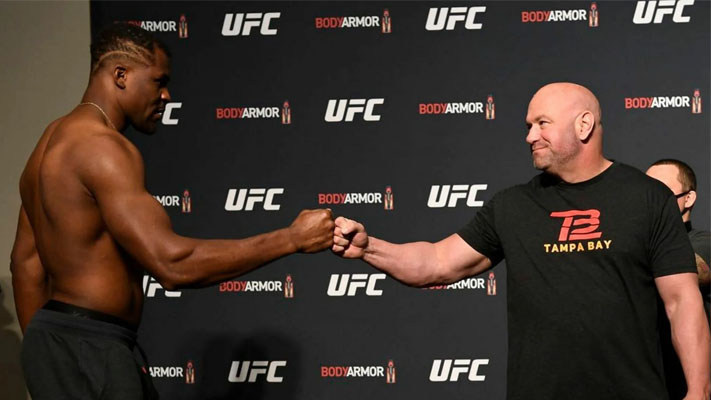 Francis Ngannou has cleared the air on the origins of problems with the UFC with clip of Dana White’s comments on him