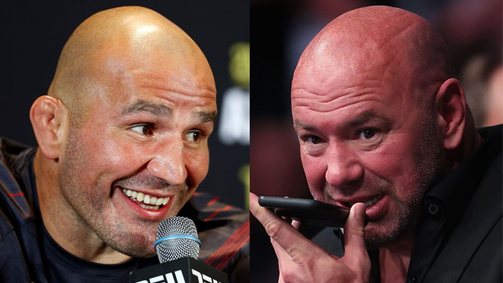 Glover Teixeira reacted to the fact that Dana White guaranteed him the next title fight