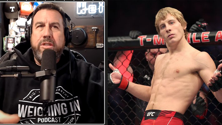 John McCarthy explained why his SON and other judges gave the victory to Paddy Pimblett at UFC 282 co-headliner