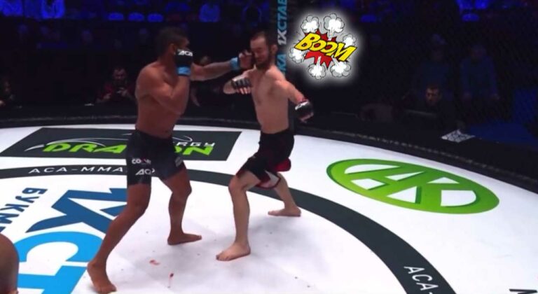 Check out video: Josiel Silva showed exactly how to execute a left hook KO against Islam Meshev at ACA 149