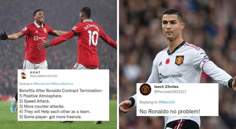 Manchester United fans reacts as Manchester United put in brilliant performance without Cristiano Ronaldo