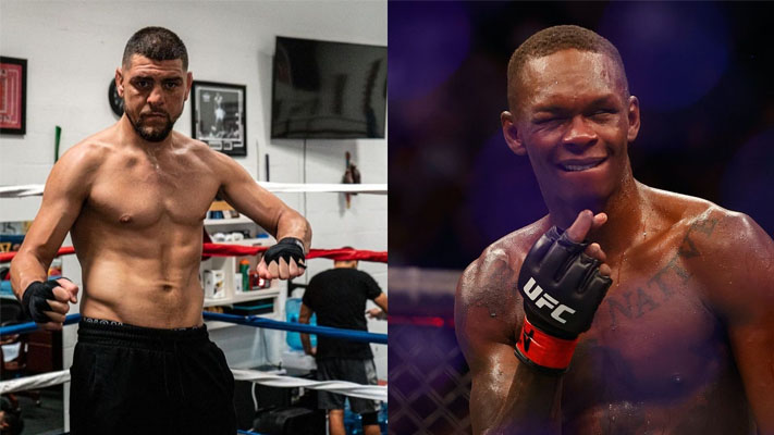 Nick Diaz claimed that he would like to fight Israel Adesanya for his comeback fight next year