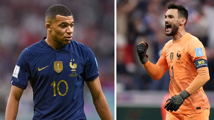 Reports - Kylian Mbappe could be appointed France captain if Hugo Lloris retires before Euro 2024
