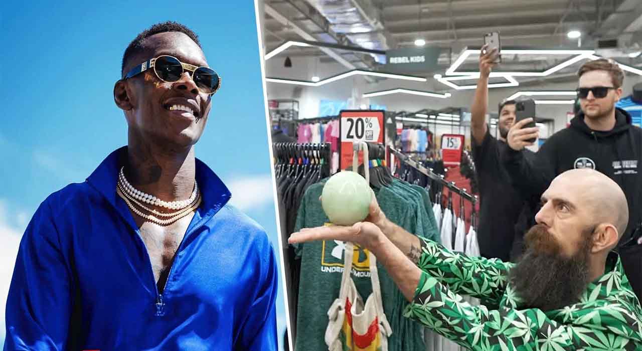 Take a look how Israel Adesanya receives thoughtful gift from fan that