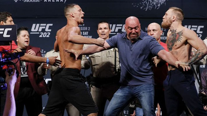 The Nate Diaz vs Conor McGregor trilogy seems inevitable as the stars continue to trade barbs on social media
