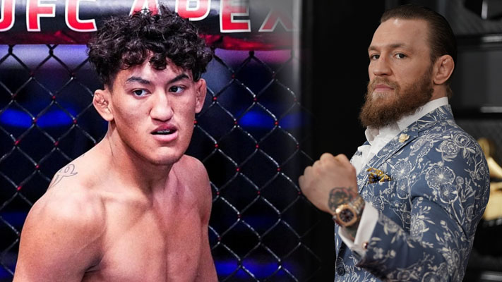 The 'Notorious' Conor McGregor reacts to Raul Rosas Jr.'s bold UFC championship aspirations