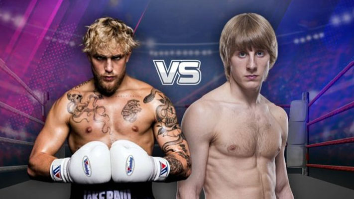 UFC fighter Paddy Pimblett promises to slap the former YouTube star Jake Paul if he sees him at UFC 282