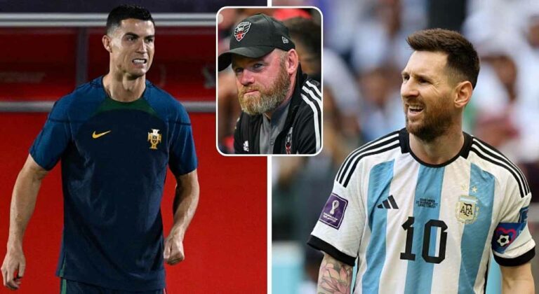 Wayne Rooney names 2 players who are better than the 2 legends ‘at this moment of time’ – “They are obviously better than Messi and Ronaldo”