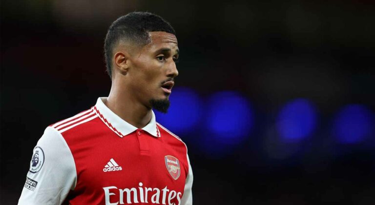 Arsenal centre-back William Saliba breaks silence on future amid talks of signing new contract