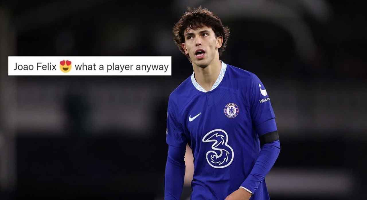 Arsenal star appears to take swipe at Joao Felix who got sent off on Chelsea debut