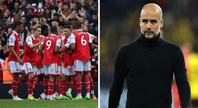 Arsenal superstar fires warning to Pep Guardiola and company after win over Manchester United