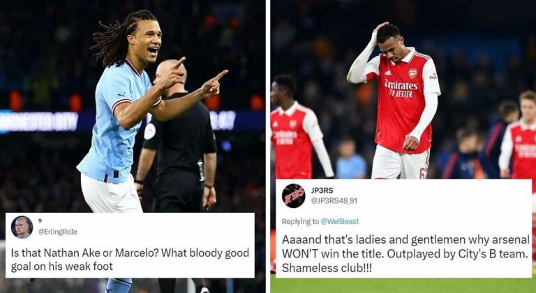 Check out how football fans explodes as Arsenal crash out of FA Cup after 1-0 defeat to Manchester City