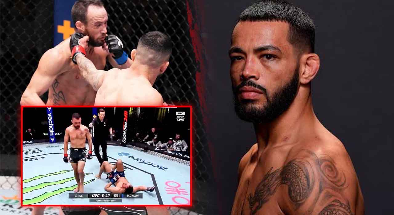 Dan Ige bounces back with vicious walk off KO against Damon Jackson in the first UFC fight night in 2023