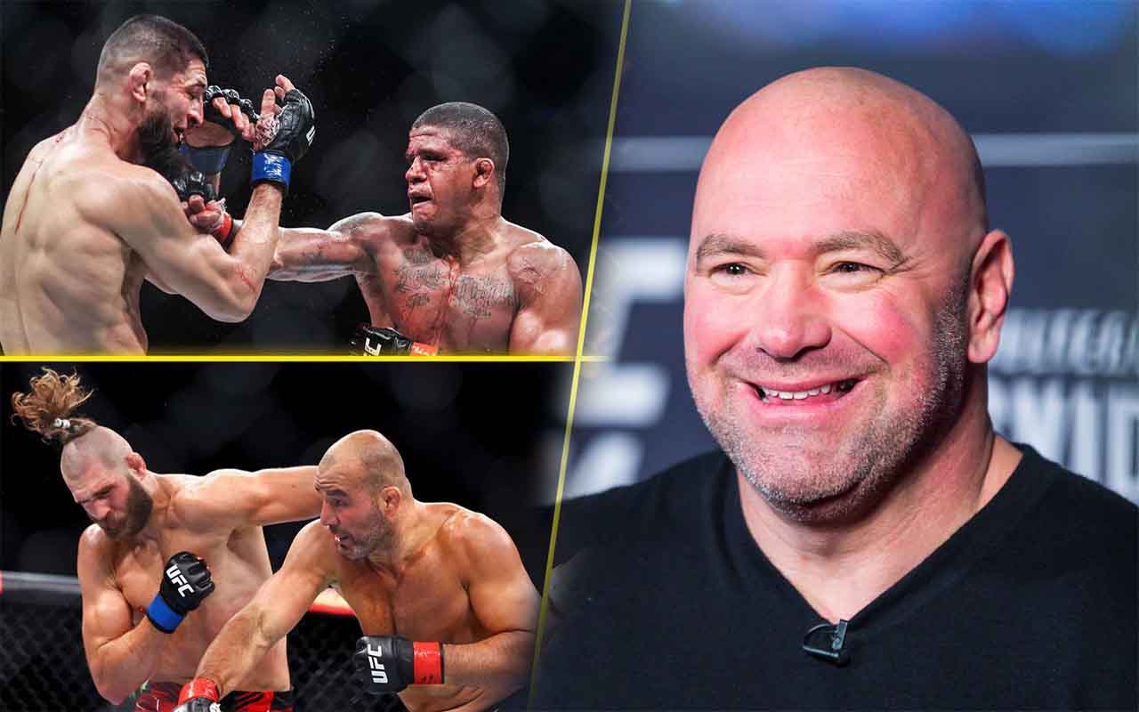 Dana White made a choice for 'Performance of the Year' and 'Fight of the Year' for the UFC Honors President's Choice Awards for 2022