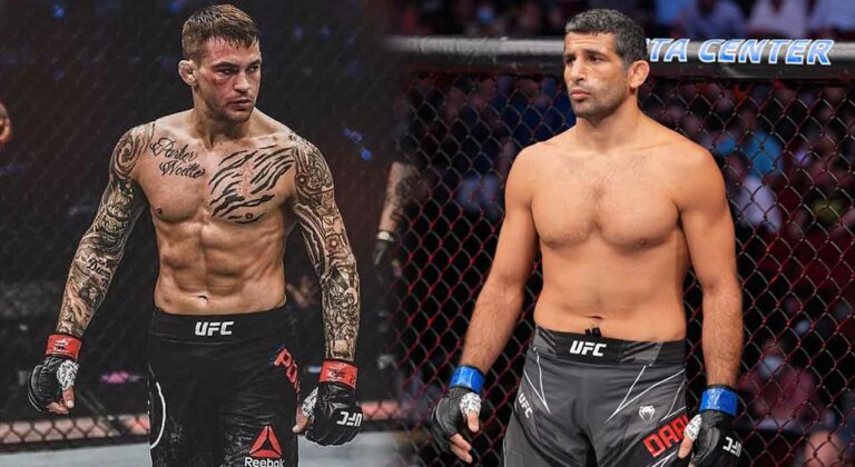 Dustin Poirier responded to Beneil Dariush after he suggested that “The Diamond” should hang up the gloves