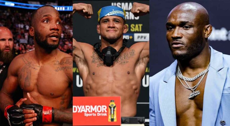 Gilbert Burns shared his prediction for the upcoming trilogy fight between Leon Edwards and Kamaru Usman at UFC 286