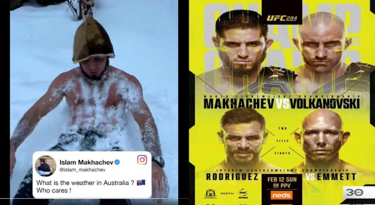 Islam Makhachev has provided fans with a look into his preparations for his highly-anticipated fight against Alexander Volkanovski at UFC 284