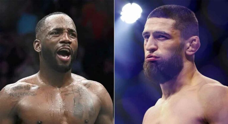 Leon Edwards claimed that Khamzat Chimaev isn’t the unstoppable monster that the UFC has built up to be