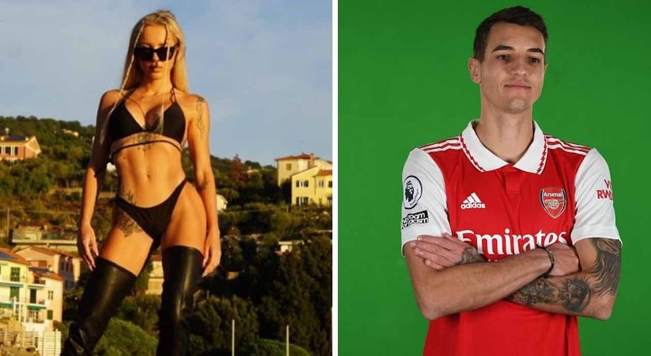 Meet Arsenal new signing Jakob Kiwior's dancer girlfriend who was crowned Germany's 'Twerk Queen' in 2017