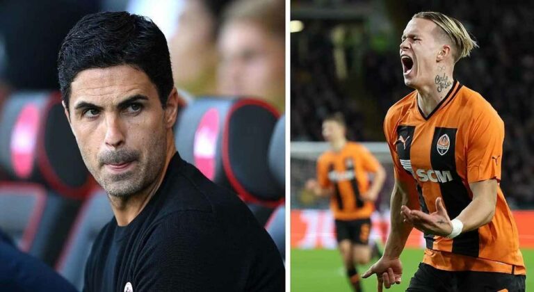 Mikel Arteta addresses Mykhailo Mudryk rumors at Arsenal – “There is interest in things we would like to do”
