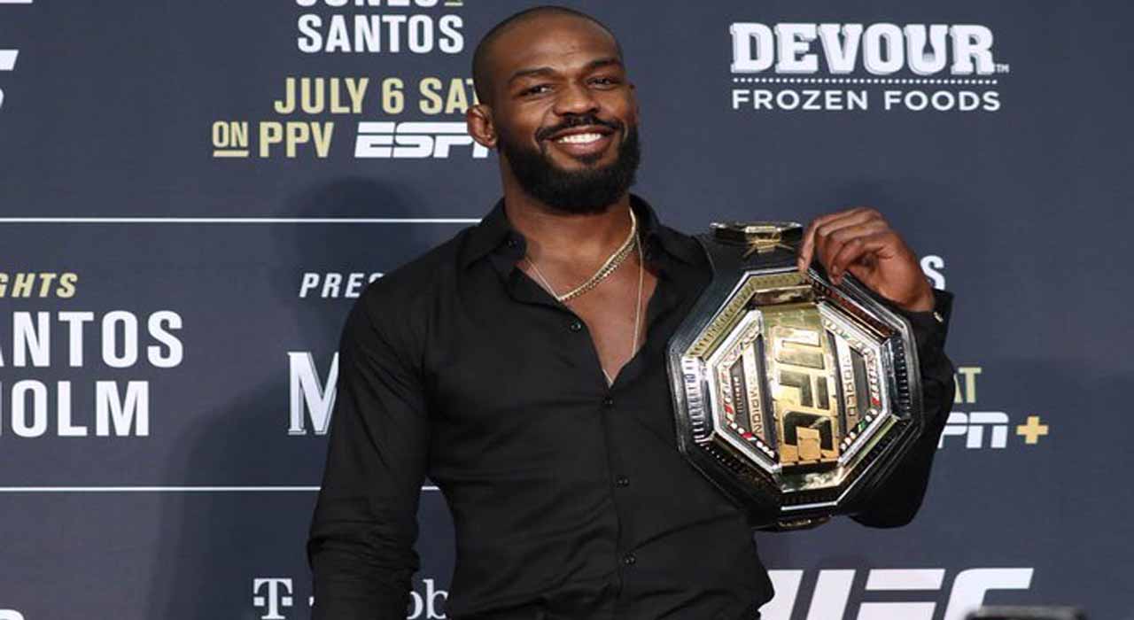 Number of fights in Jon Jones' new UFC Contract Revealed