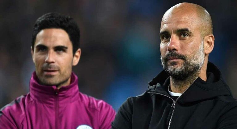 Pep Guardiola claims Arsenal’s Mikel Arteta would have been Manchester City manager if he had not extended his contract
