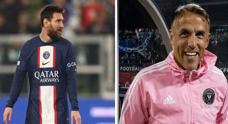Phil Neville says PSG superstar Lionel Messi is still a target for Inter Miami 