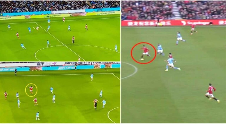 Take a look the reason Arsenal’s Bukayo Saka was offside vs Manchester City but Marcus Rashford wasn’t
