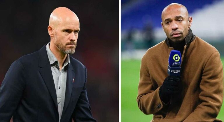 Thierry Henry makes honest admission about Eric Ten Hag and Manchester United after Arsenal defeat