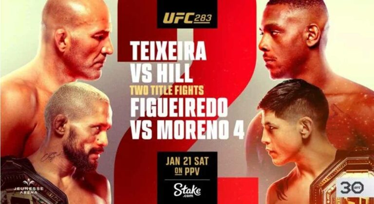 UFC 283: Glover Teixeira vs. Jamahal Hill Countdown, Fight Card, How to Watch