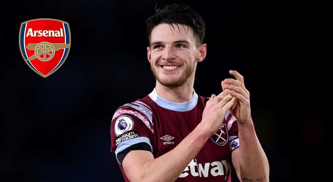 West Ham United captain Declan Rice drops cheeky transfer hint on Instagram after Arsenal's thrilling 3-2 win against Manchester United