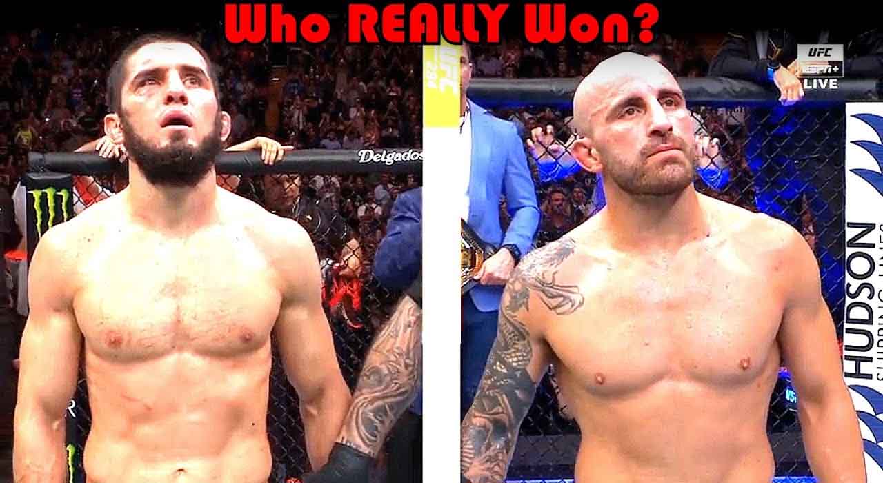 Alexander Volkanovski says that Islam Makhachev thought he lost the fight after UFC 284 banger