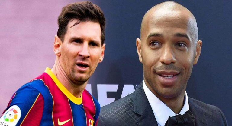 Arsenal legend Thierry Henry snubs Lionel Messi as he names the best player he’s played with